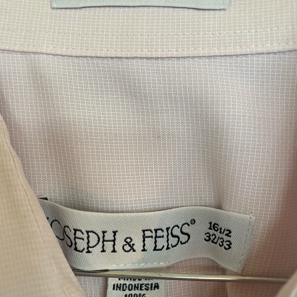 Joseph & Feiss Dress Button Down Shirts Pink, Gray, Yellow lot of 3 Size M - Picture 2 of 4